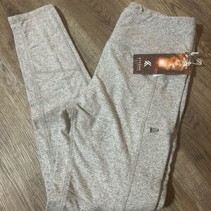 Gray leggings. Size L